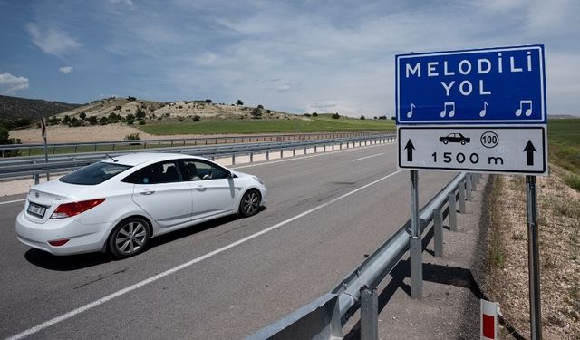 Türkiye’nin İlk Melodili Yolu Nallıhan’da