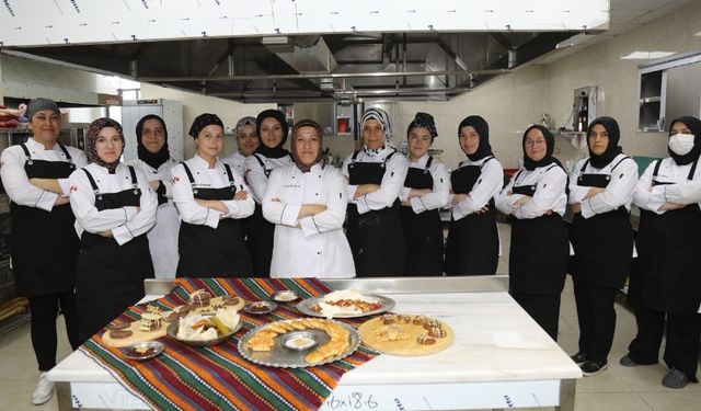 Çubuk’ta Kadınlara Mesleki Destek: Geleceğin Aşçıları Yetişiyor