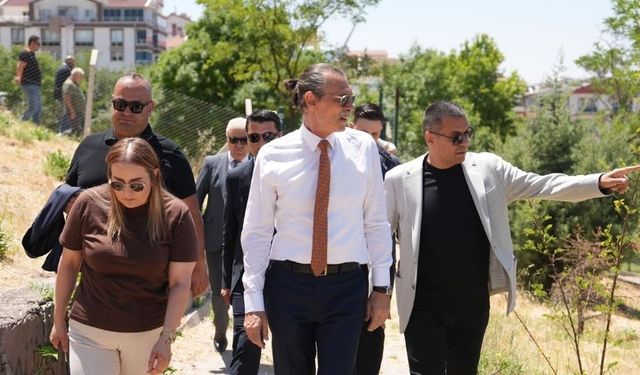 Etimesgut’ta Yeşil Alanlar İnceleniyor: Beşikçioğlu Sahada