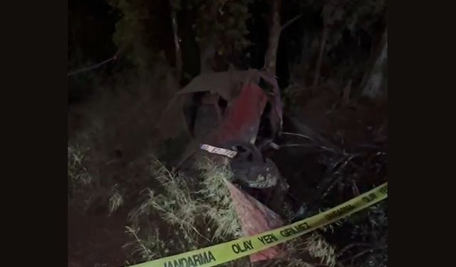 Aydın’da Korkunç Kaza: Otomobil Ağaçlık Alana Uçtu, 2 Ölü