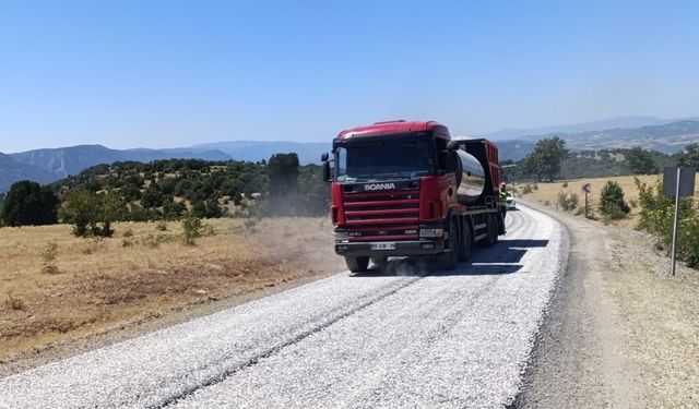 Nallıhan’da Asfalt Seferberliği Sürüyor