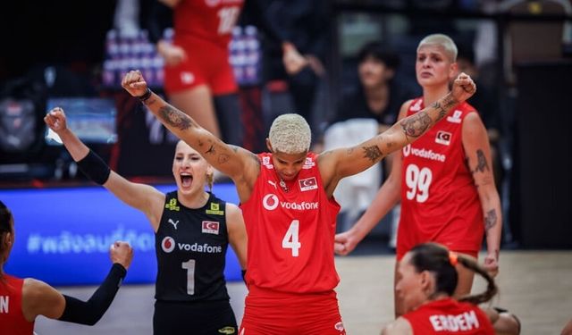 A Milli Kadın Voleybol Takımı Tayland Engelini 3-1'le Geçti