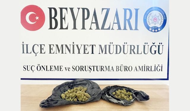 Beypazarı’nda Uyuşturucuya Suçüstü! 67 Gram Esrar Yakalandı