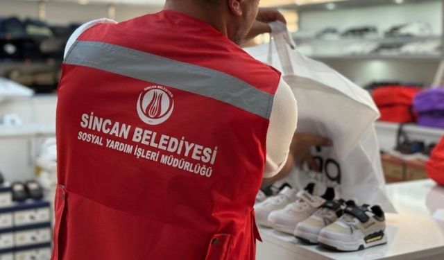 Sincan Belediyesi’nden Öğrencilere Kırtasiye Desteği