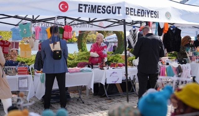 Göksu Park’ta 8’inci Kadın Emeği Pazarı Düzenlendi