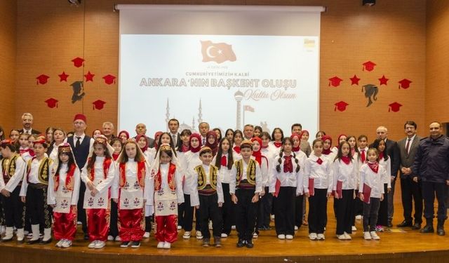 Kahramankazan'da Ankara'nın Başkent Oluşunun 102. Yılına Özel Etkinlik