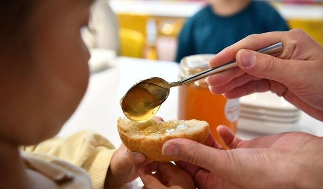 Mamak Gökçeyurt’ta Üretilen Lavanta Balları Kreş Sofralarında