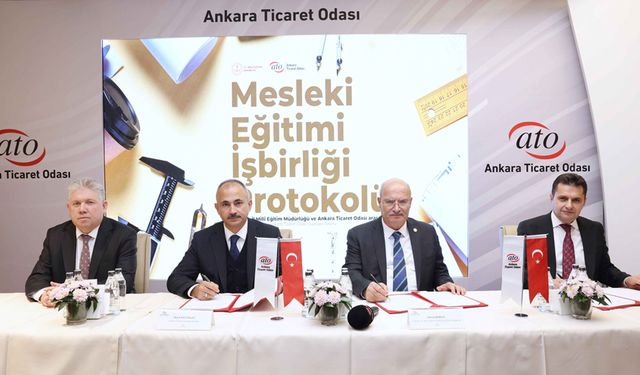 Mesleki Eğitimde Ankara Modeli Başladı: ATO’dan Türkiye’de Bir İlk