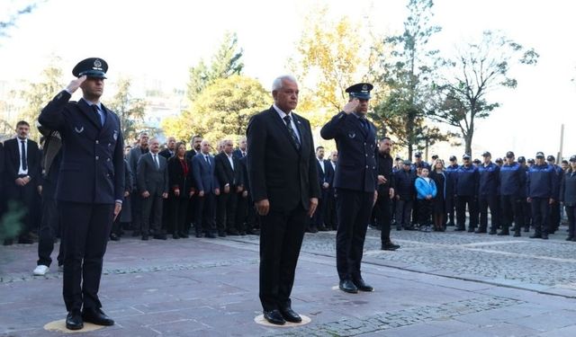 Mamak’ta 10 Kasım’da Anma Töreni Gerçekleştirildi