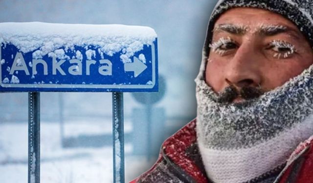 Ankara'da Kar Yağışı Pazartesi Başlıyor! Zorunlu Olmadıkça Dışarı Çıkmayın