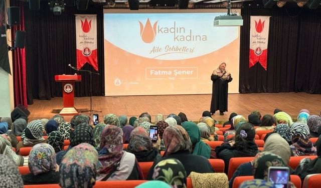 Kadın Kadına Aile Sohbetleri’nde Bu Ay Vaiz Fatma Şener Konuştu