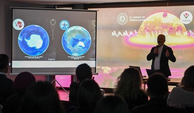 Mamak’ta ‘Antarktika’ya Bilim Yolculuğu’ Söyleşi Etkinliği