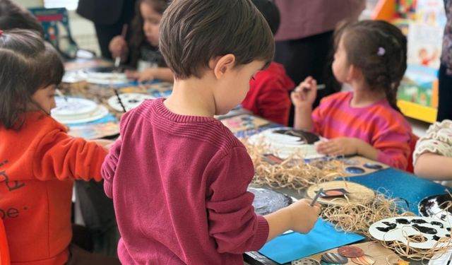 Sincanlı Minikler Lavanta Kreşi’nde Uzayla Tanıştı