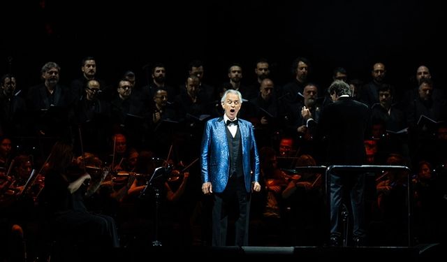 Dünyaca Ünlü Tenor Andrea Bocelli 30 Mayıs’ta Türkiye'ye Geliyor
