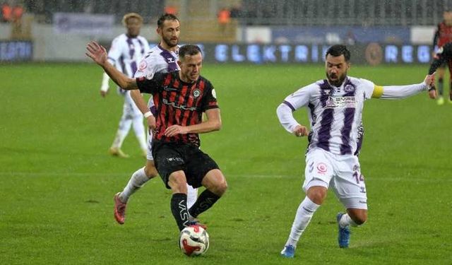 Çorum FK Sahasında Ankara Keçiörengücü'nü Tek Golle Geçti