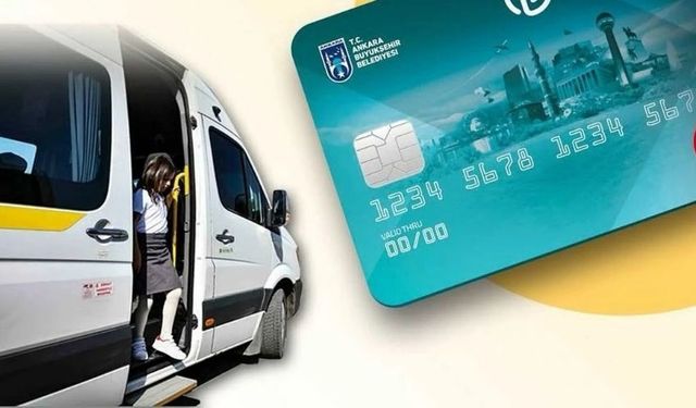 Ankara'da 9 Bin 688 Öğrenciye Servis Desteği: Başkent Kartlara Yattı