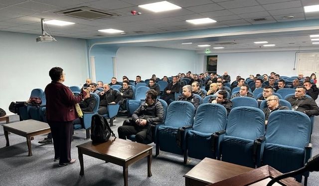 Ankara'da EGO Şoförlerine Halkla İlişkiler ve Stres Eğitimi