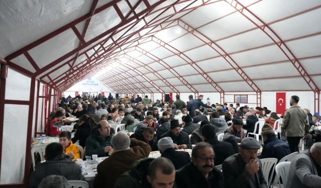 Çubuk'ta ‘Gönül Sofrası’ Kuruldu