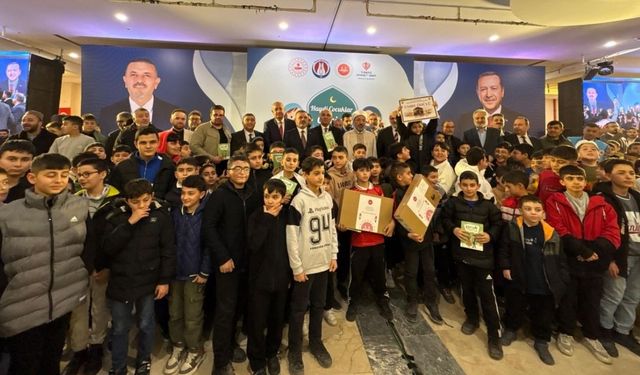 "Haydi Çocuklar Camiye" Projesinde Ödüller Sahiplerini Buldu