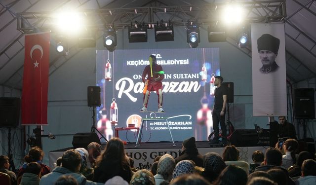 Keçiören Meydanlarında Ramazan Coşkusu