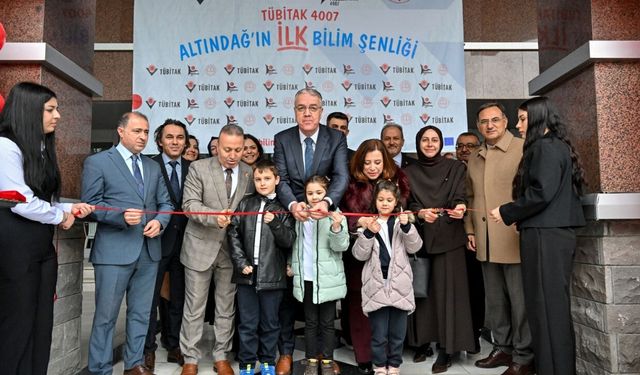 Altındağ Bilim Şenliği Geleceğin Mucitlerini Bir Araya Getirdi