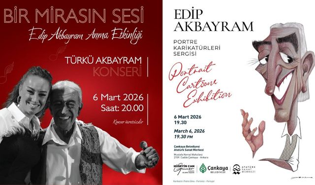 Ankara’da Edip Akbayram Ücretsiz Konser ve Sergiyle Anılıyor