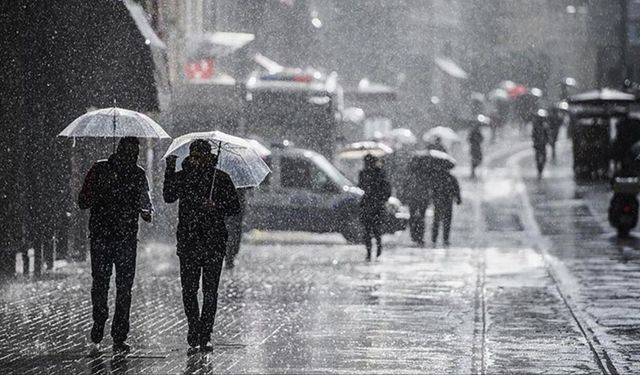 Meteoroloji'den Ankara için Kuvvetli Yağış Uyarısı