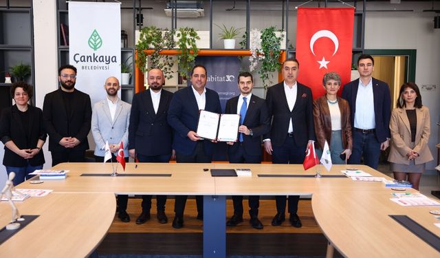 Çankaya Belediyesi ile Habitat Derneği’nden Gençler için İş Birliği