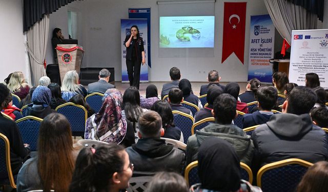 Çankaya’da Öğrencilere Hayat Kurtaran Eğitim, Lisede Deprem Tatbikatı
