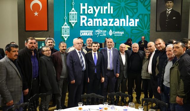 Çankaya’da Başkent’in Kaptanları İftar Sofrasında Buluştu