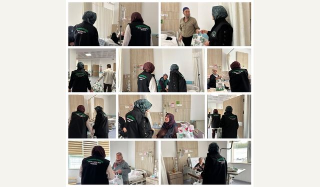 Kızılcahamam Belediyesi Tedavi Gören Vatandaşlara Moral Verdi