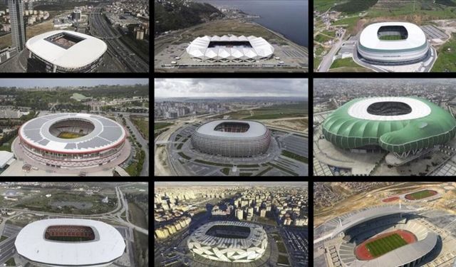 Türkiye'nin En Büyük Stadyumları Belli Oldu