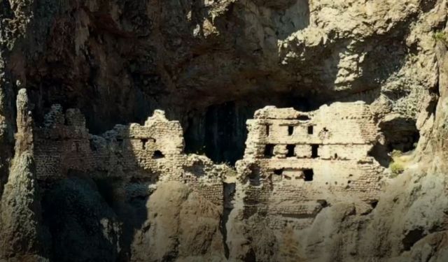 Ankara’nın “Mini Sümela”sı Alicin Manastırı