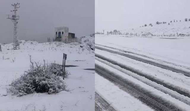Ankara Beypazarı Nisan Ayında Beyaza Büründü