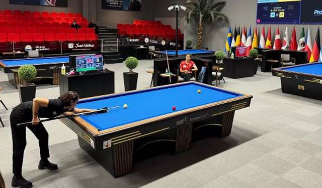 Ankara’da Kadınlardan Bilardo Şöleni: 3 Bant Şampiyonasında Birinciler Belli Oldu