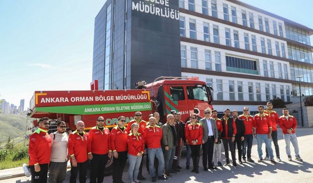 Çankaya ÇABUK Gönüllüleri Orman Yangını Eğitimine Katıldı