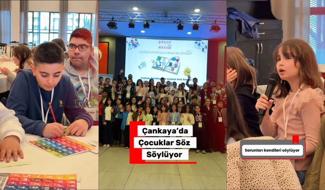Çankaya’da Çocuk Meclisi İkinci Toplantısını Gerçekleştirdi