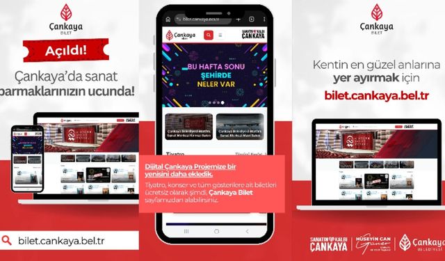 Çankaya’da Ücretsiz Sanat Etkinlikleri: Biletler Dijitalde