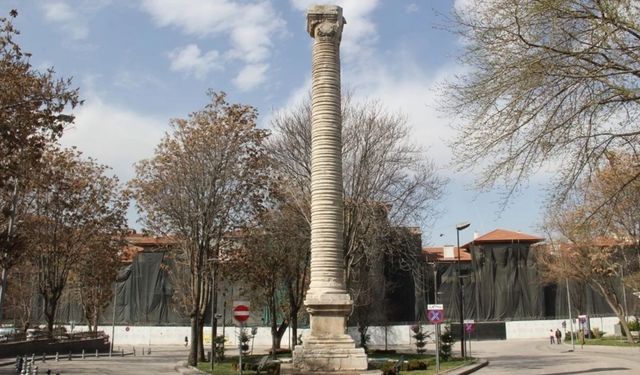 Ankara’nın Tarihi Jülien Sütunu