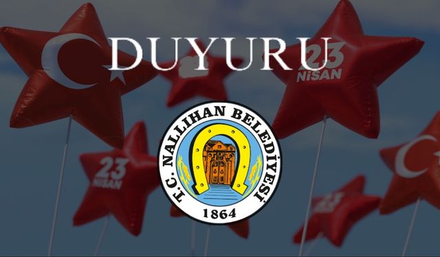 Nallıhan ve Çayırhan’da 23 Nisan Etkinlikleri İptal Edildi