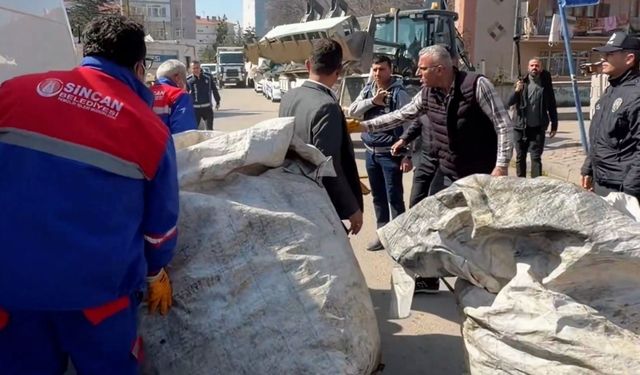 Sincan Belediyesi’nden Çevre Kirliliğine Karşı Kapsamlı Temizlik Seferberliği