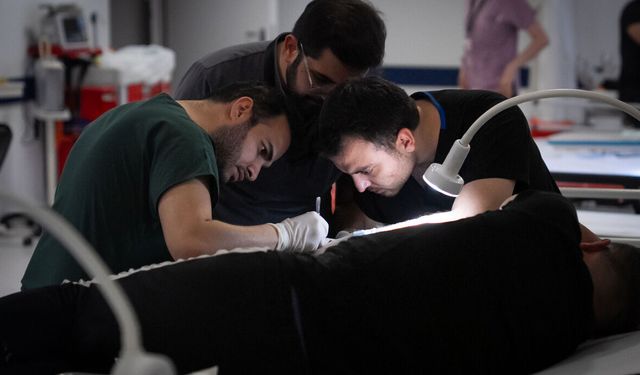 Ankara Bilkent Şehir Hastanesi'nde "Acemi Kasap" Yoğunluğu