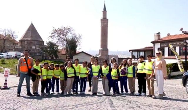 Ankara’da Çocuklar Tarihle Buluştu, Kültür Elçisi Sertifikası Aldı