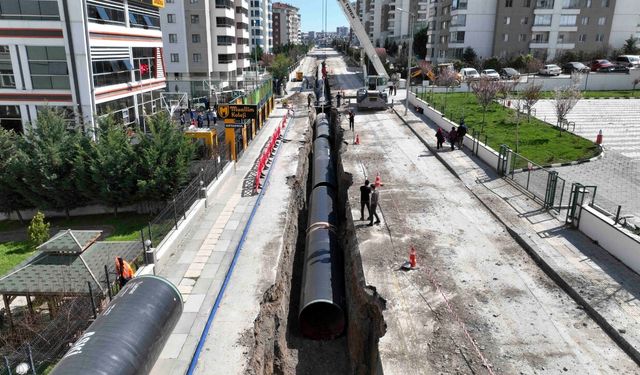 Sincan ve Etimesgut'ta Su Çilesi Bitiyor, Yeni İletim Hattı Geliyor