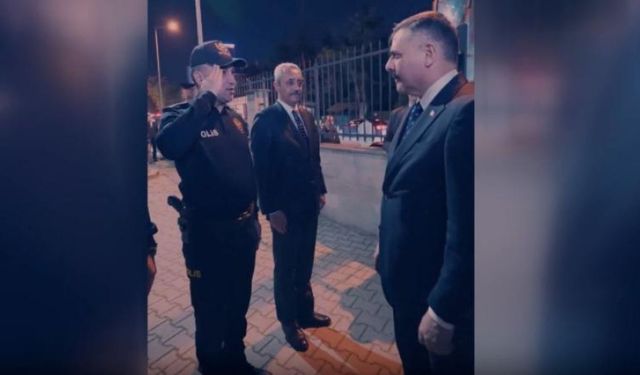 İçişleri Bakanı Ankara'da Sahaya İndi: Görev Başındaki Polisleri Ziyaret Etti