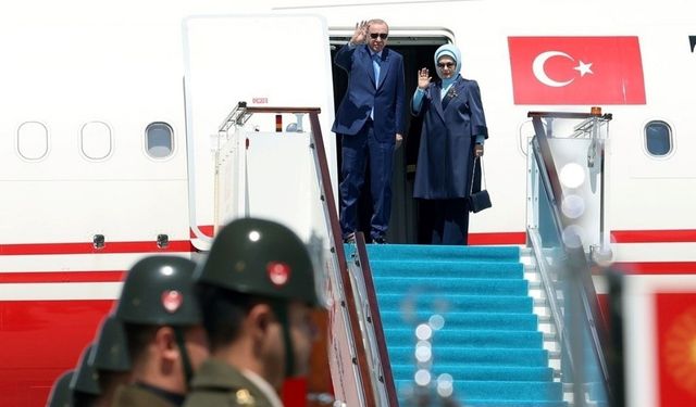 Cumhurbaşkanı Erdoğan Kazakistan'a Hareket Etti