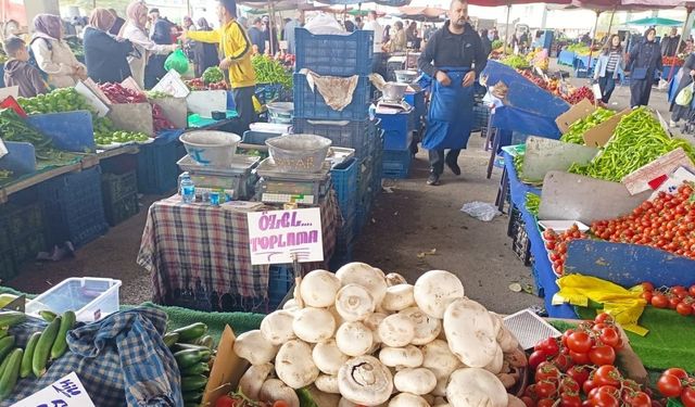 Karapürçek Semt Pazarı’nda Mevsimsel Değişim Fiyatlara Yansıdı
