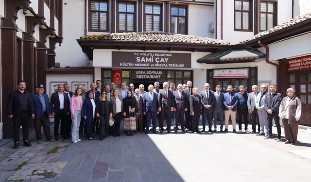 Polatlı Halkı Bayramlaşma Töreninde Bir Araya Geldi
