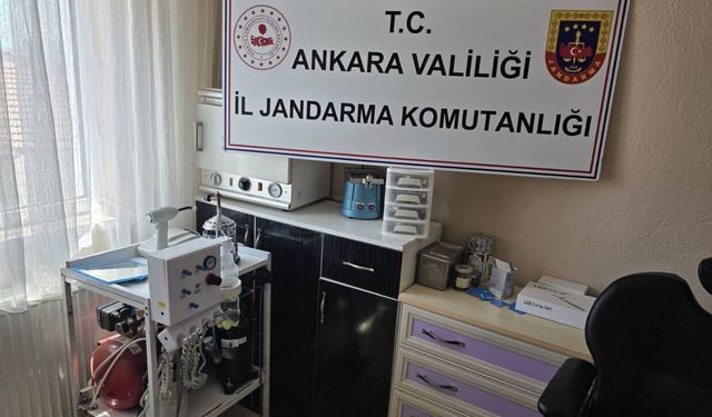 Ankara Kahramankazan’da Sahte Dişçi Gözaltına Alındı