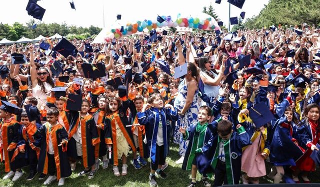 Çankaya Kreşlerinde Mezuniyet Heyecanı
